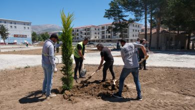 Photo of Mihrali Aksu, Millet Bahçesi’nde yapım çalışmaları devam ediyor