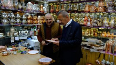 Photo of Tanoğlu, esnaf ile bir araya geldi