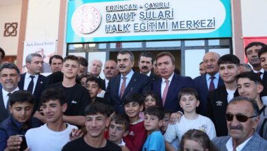 Photo of Bakan Tekin, Davut Sulari Halk Eğitim Merkezi’ni Açtı