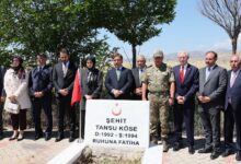 Photo of Erzincan Protokolü Edebük Şehitliği’nde