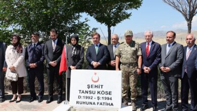 Photo of Erzincan Protokolü Edebük Şehitliği’nde