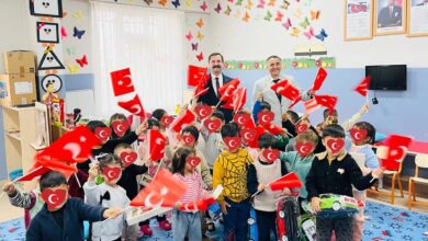 Photo of Ülkü Ocakları Erzincan İl Başkanlığı’ndan Anaokullarına Ziyaret